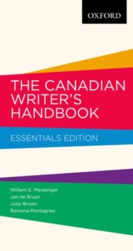 Image for The Canadian writer's handbook, essential edition