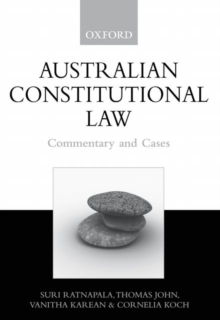 Image for Australian Constitutional Law