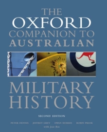Image for The Oxford Companion to Australian Military History