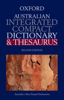 Image for Oxford Australian Integrated Compact Dictionary and Thesaurus
