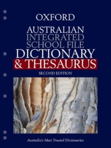 Image for Australian Integrated School File Dictionary & Thesaurus