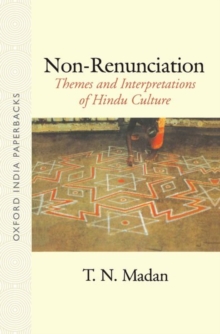 Image for Non-renunciation  : themes and interpretations in Hindu culture