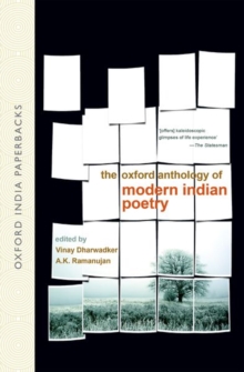 Image for The Oxford anthology of modern Indian poetry