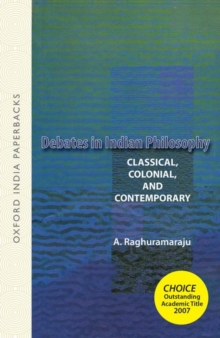 Image for Debates in Indian Philosophy