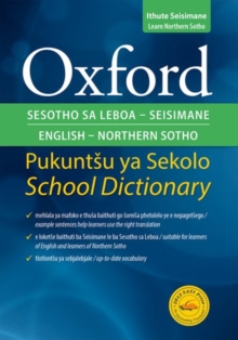 Image for Oxford Bilingual School Dictionary: Northern Sotho and English