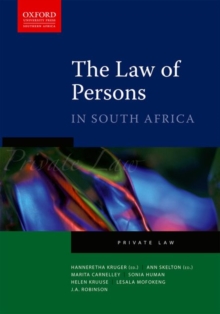 Image for The Law of Persons in South Africa