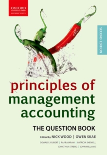 Image for Principles of Management Accounting
