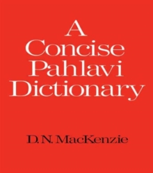 Concise Pahlavi Dictionary