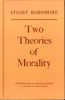 Image for Two Theories of Morality