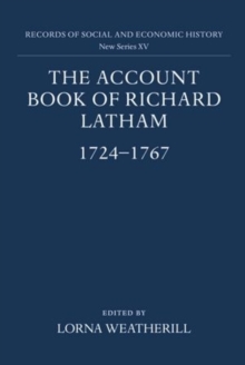 Image for The Account Book of Richard Latham, 1724-1767