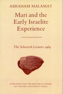 Mari and the Early Israelite Experience
