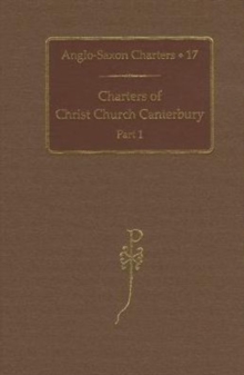 Image for Charters of Christ Church CanterburyPart 1