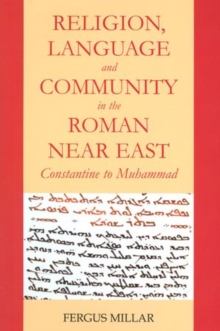 Religion, Language and Community in the Roman Near East