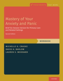 Image for Mastery of Your Anxiety and Panic. Workbook