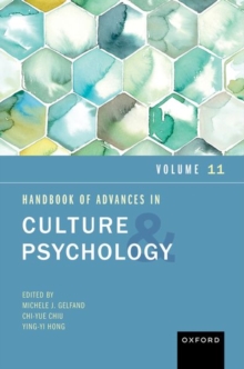 Image for Handbook of Advances in Culture and Psychology