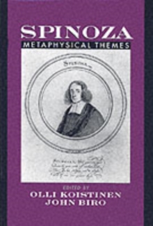 Image for Spinoza: metaphysical themes