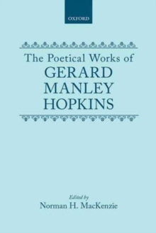 Image for The Poetical Works of Gerard Manley Hopkins