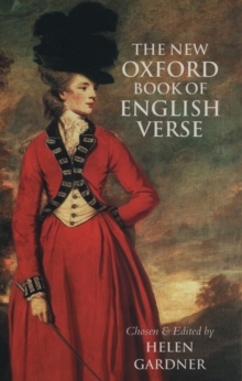 Image for The New Oxford Book of English Verse, 1250-1950