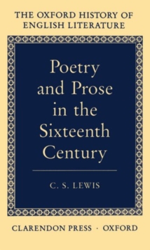 Image for Poetry and Prose in the Sixteenth Century