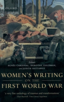 Image for Women's writing on the First World War