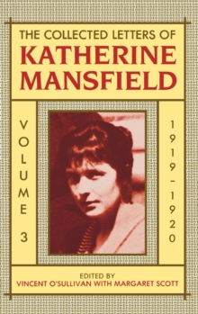 Image for The Collected Letters of Katherine Mansfield: Volume III: 1919-1920