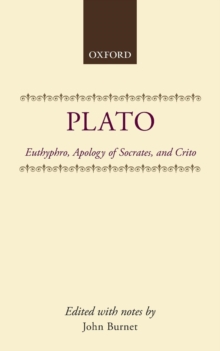 Image for Euthyphro; Apology of Socrates; Crito