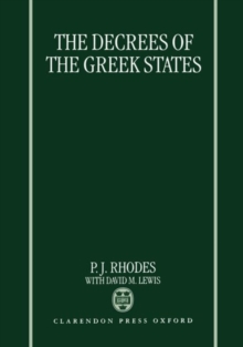 Image for The decrees of the Greek states