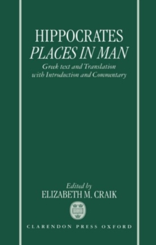 Hippocrates: Places in Man