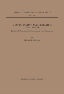 Mesopotamian Mathematics 2100-1600 BC