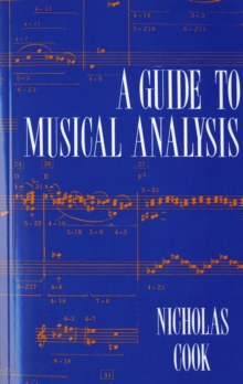 Image for A guide to musical analysis