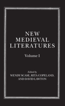 New Medieval Literatures