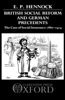 British Social Reform and German Precedents