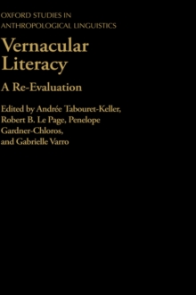 Image for Vernacular literacy  : an examination of the practicalities