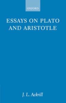 Image for Essays on Plato and Aristotle