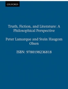 Image for Truth, Fiction, and Literature