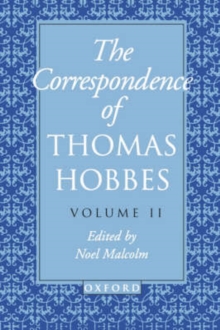 Correspondence of Thomas Hobbes: Volume II: 1660-1679