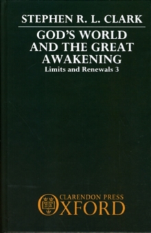 Image for God's World and the Great Awakening : Limits and Renewals 3