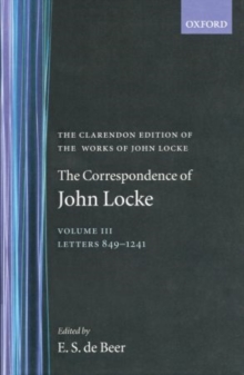 Image for John Locke: Correspondence