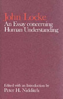 Image for John Locke: An Essay concerning Human Understanding