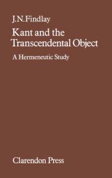Kant and the Transcendental Object