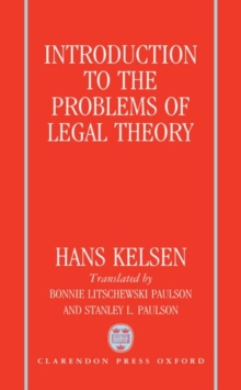 Introduction to the Problems of Legal Theory