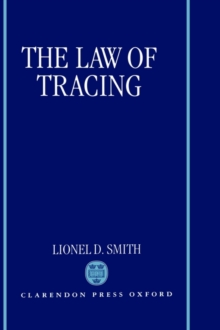 Image for The law of tracing
