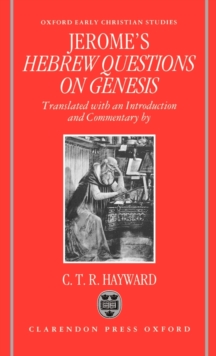Saint Jerome's Hebrew Questions on Genesis