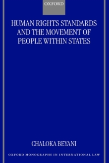 Human Rights Standards and the Free Movement of People Within States