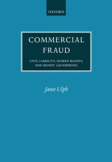 Image for Commercial fraud  : civil liability, human rights, and money laundering