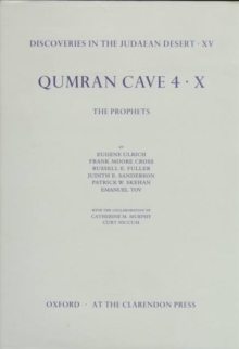 Image for Qumran Cave 410: The prophets