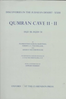 Image for Discoveries in the Judean desertVol. 23: Qumran cave 11, 11Q2-18 and 11Q20-22