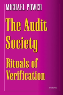 Image for The audit society  : rituals of verification