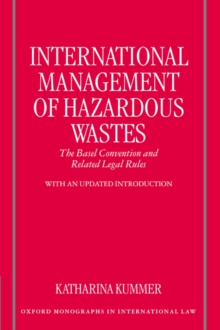 International Management of Hazardous Wastes