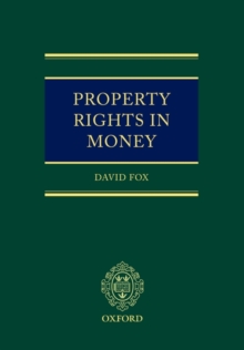 Image for Property rights in money